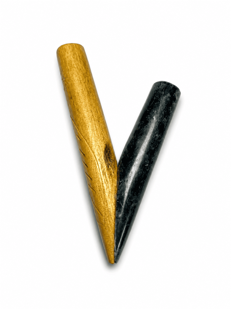 Palo Santo Wood & Serpentine Stone Kuripe