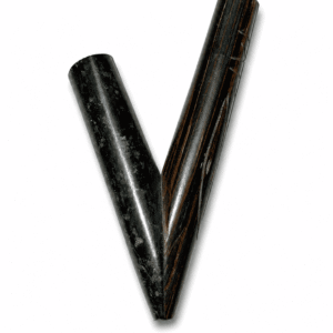 Chonta Wood & Serpentine Stone Kuripe – Dual Piece