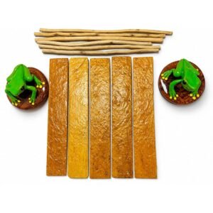 Authentic Matsés Tribe Kambo Stick with Natural Tamshi Vine – 5-Pack