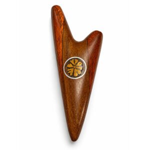 Single-Piece Monoblock Kuripe – Palo Sangre & Tahuari with Ayahuasca Vine Inlay