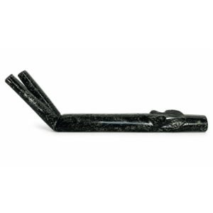 Hand-Carved Double Serpentine Stone Tepi Applicator – Puma Head