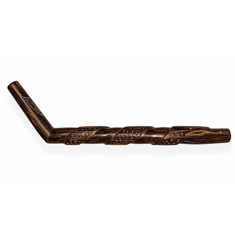 Hand-Carved Chonta Wood Tepi Applicator – Sacred Serpent
