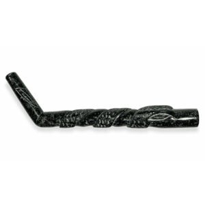 Hand-Carved Serpentine Stone Tepi Applicator – Sacred Serpent Design